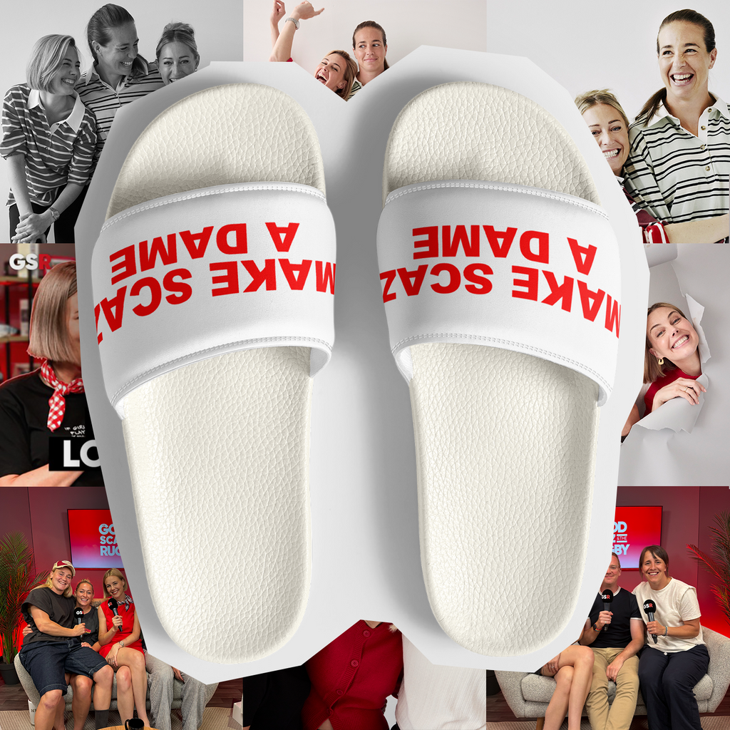 Make Scaz a Dame Women's slides